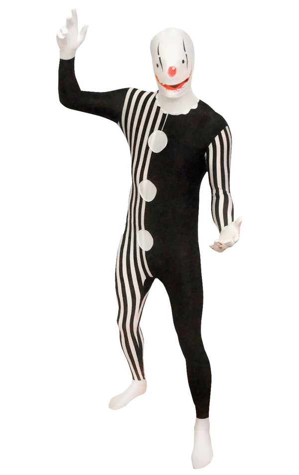 Killer Clown Morphsuit Costume - Simply Fancy Dress
