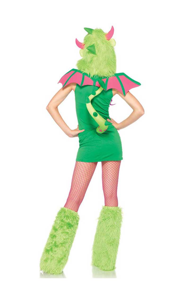 Leg Avenue Green Magic Dragon Sexy Fancy Dress Costume - Simply Fancy Dress