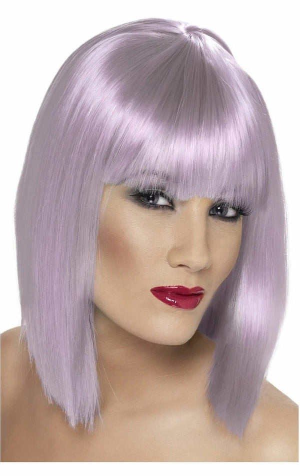 Lilac Glam Wig - Simply Fancy Dress