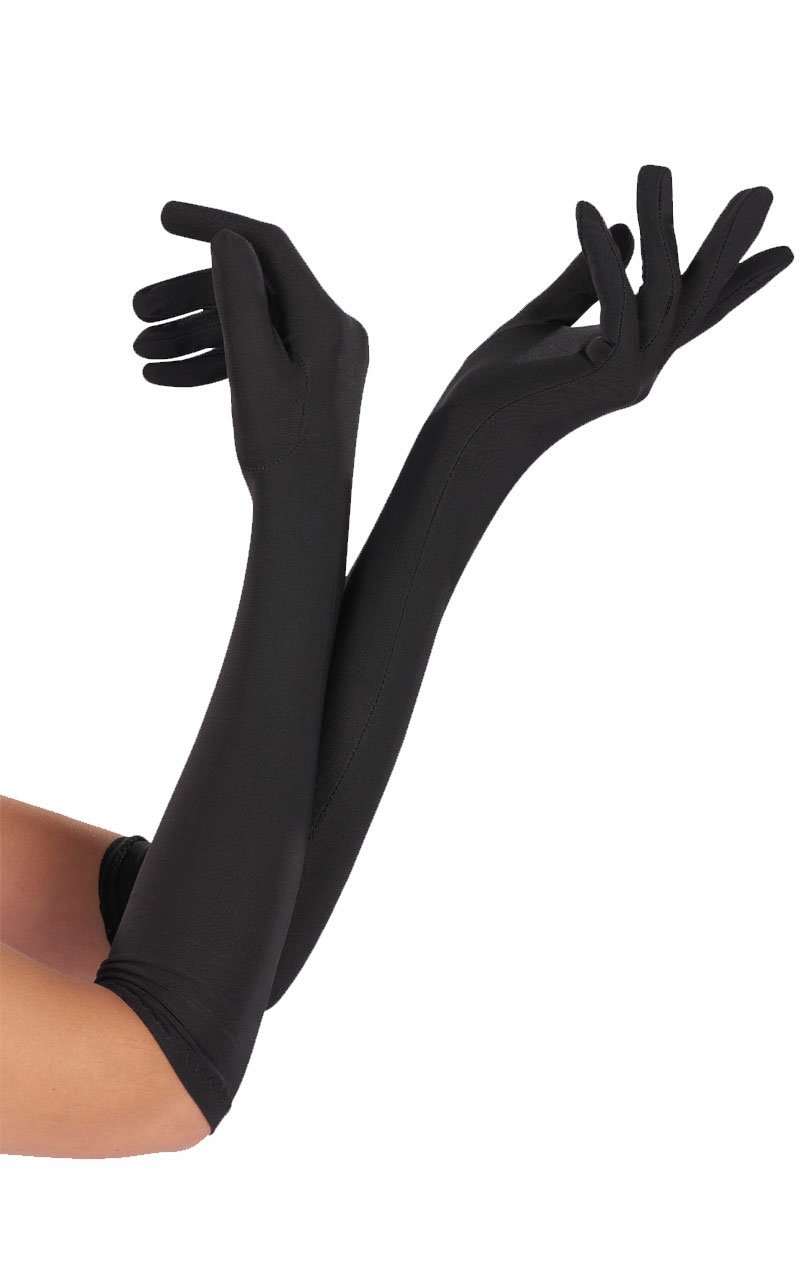 Long Black Gloves - Simply Fancy Dress