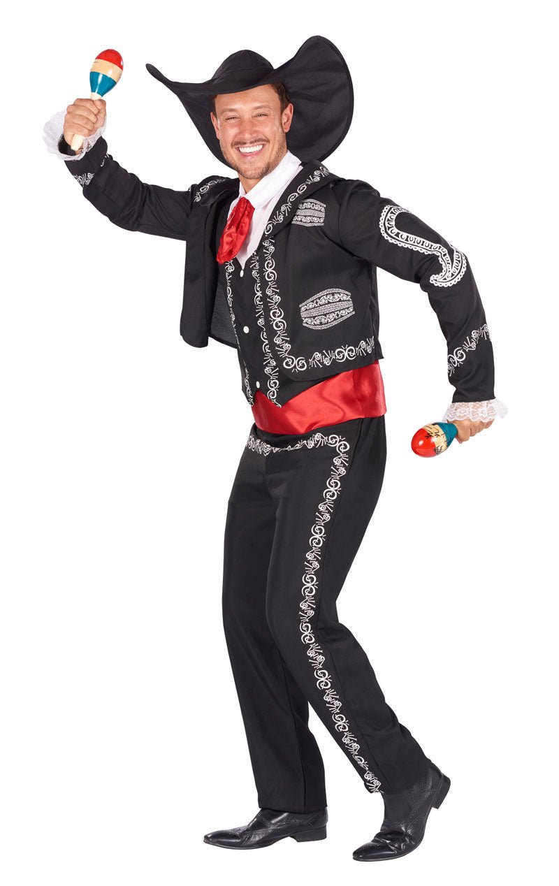 Mens Mexican Mariachi Costume (2 in 1 costume) - Simply Fancy Dress