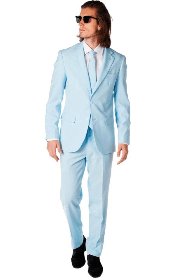 Mens OppoSuits Cool Blue Suit - Simply Fancy Dress