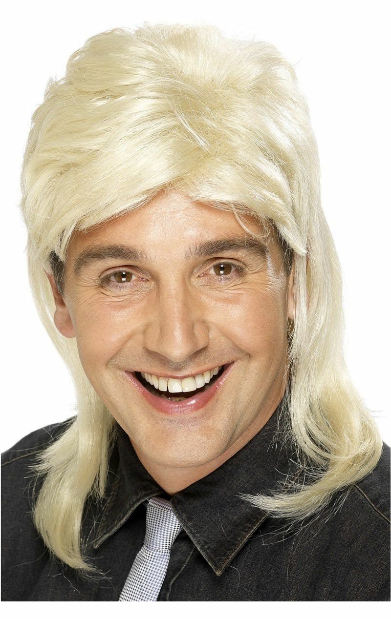 Mullet Wig (Blonde) - Simply Fancy Dress