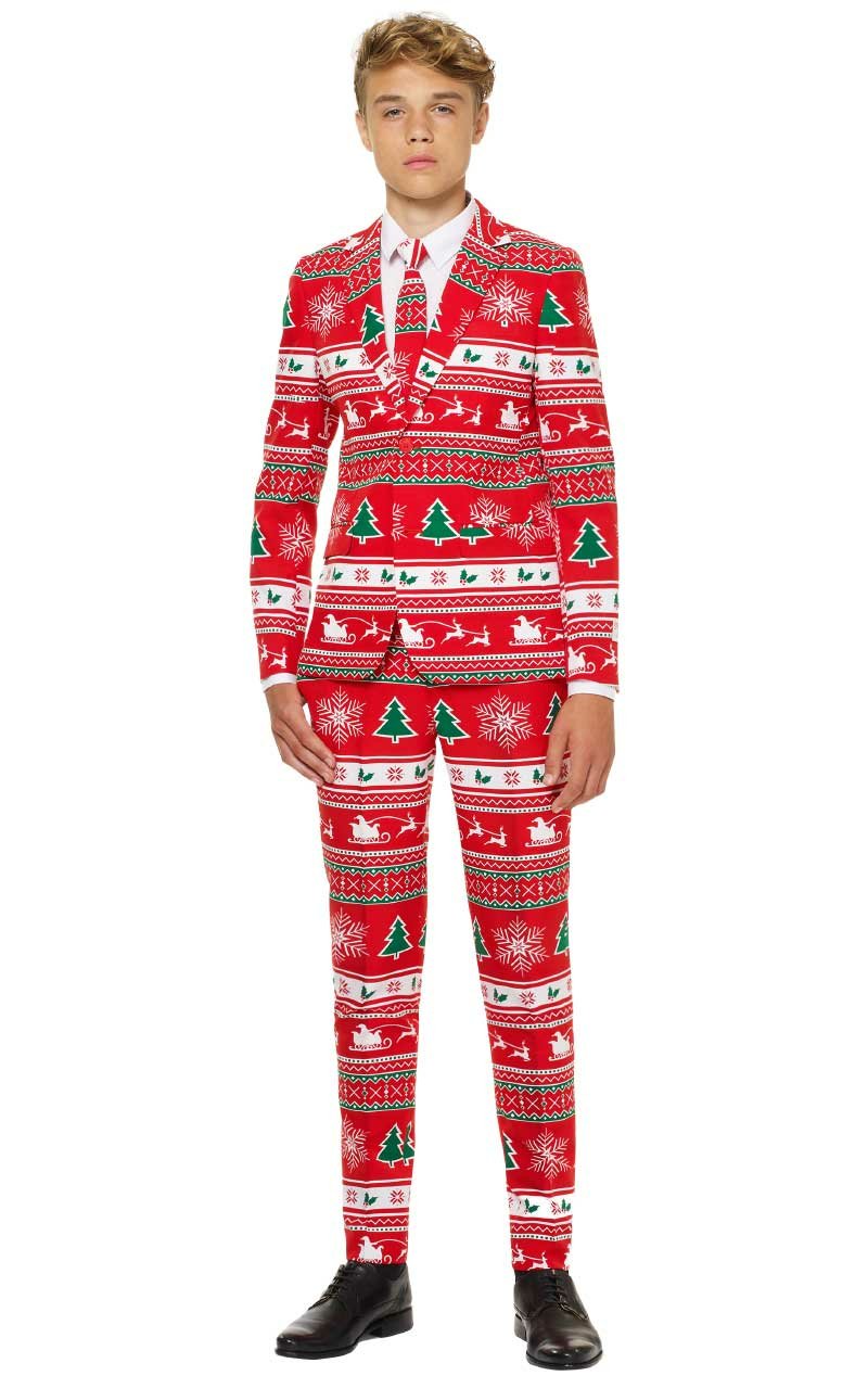 OppoSuits Kids Christmas Suit - Simply Fancy Dress