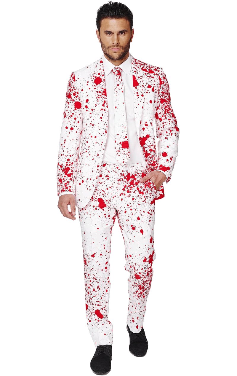 OppoSuits Mens Blood Stained Suit - Simply Fancy Dress