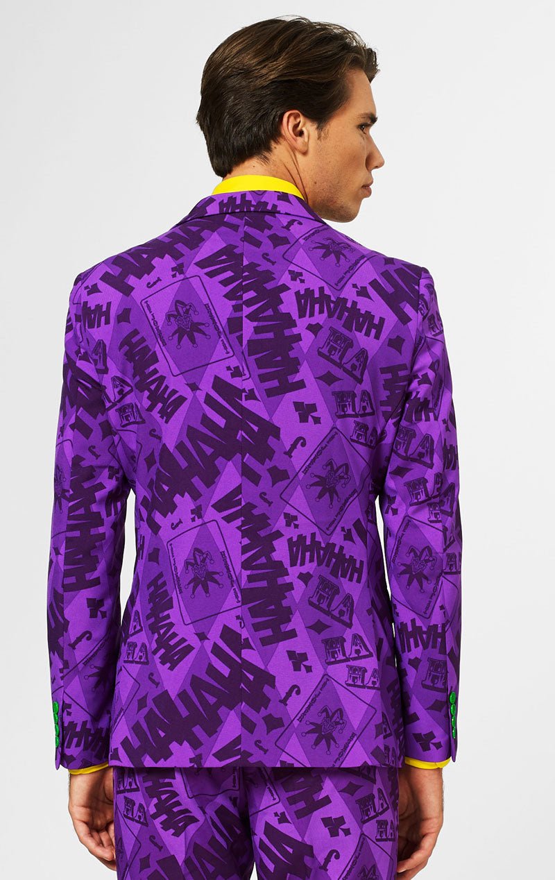 OppoSuits Mens The Joker Purple Suit - Simply Fancy Dress