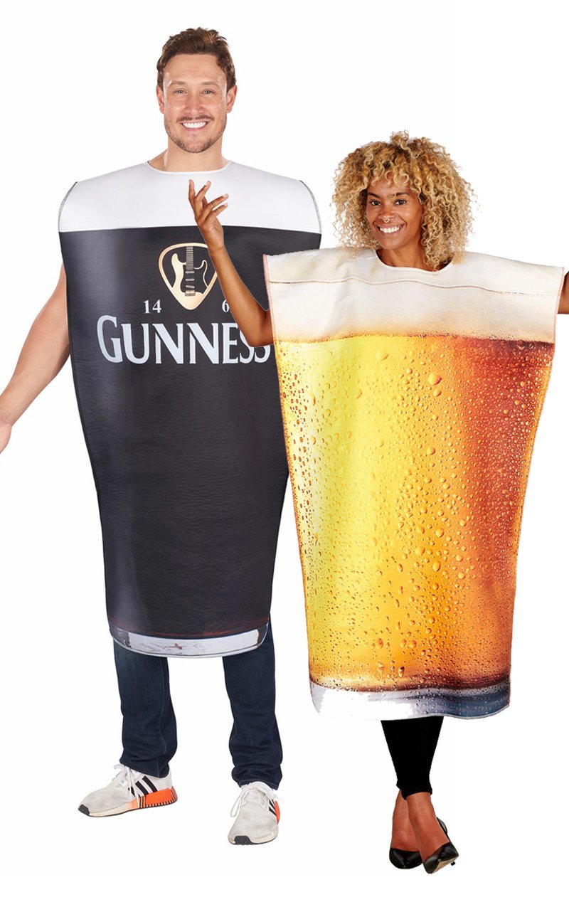 Pints of Beer Couples Costume - Simply Fancy Dress