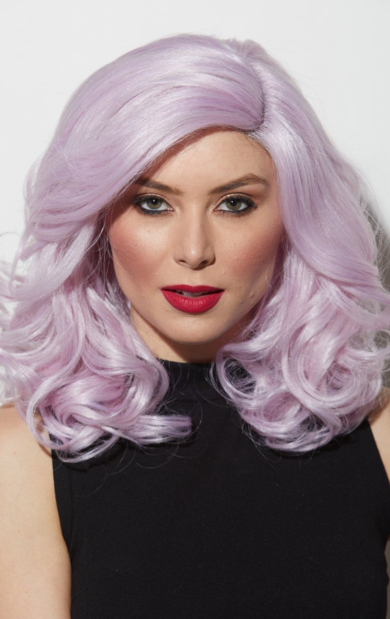 Reagan Lilac Wig - Simply Fancy Dress