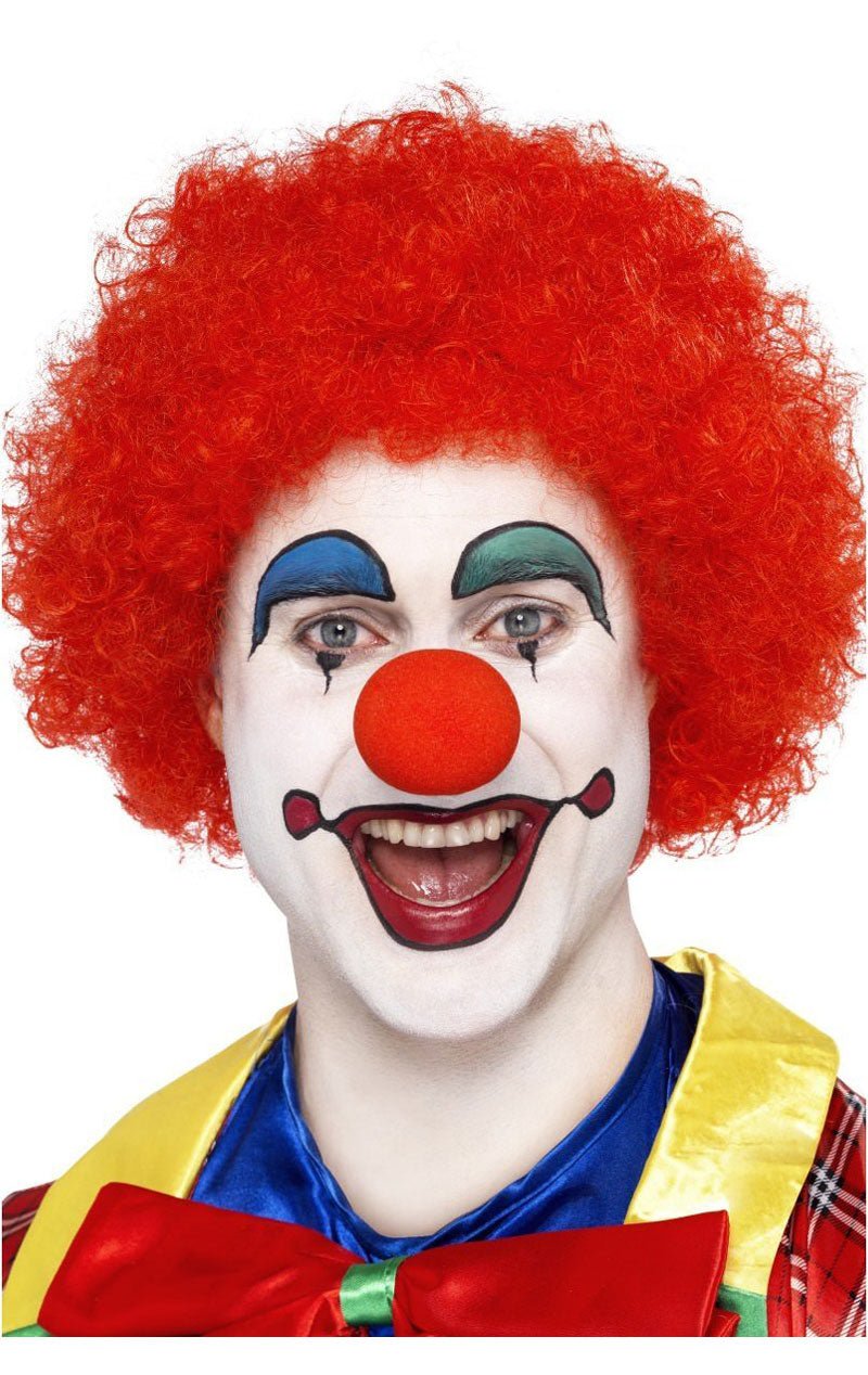 Red Afro Clown Wig - Simply Fancy Dress