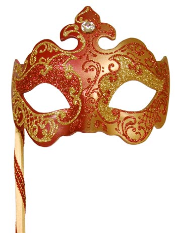 Sunset Venetian Masquerade Mask - Simply Fancy Dress