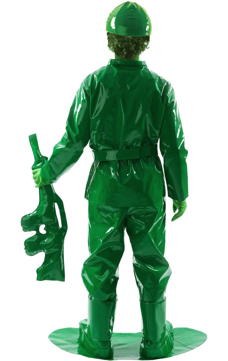 Toy Green Army Man Costume (And Gun) - Simply Fancy Dress