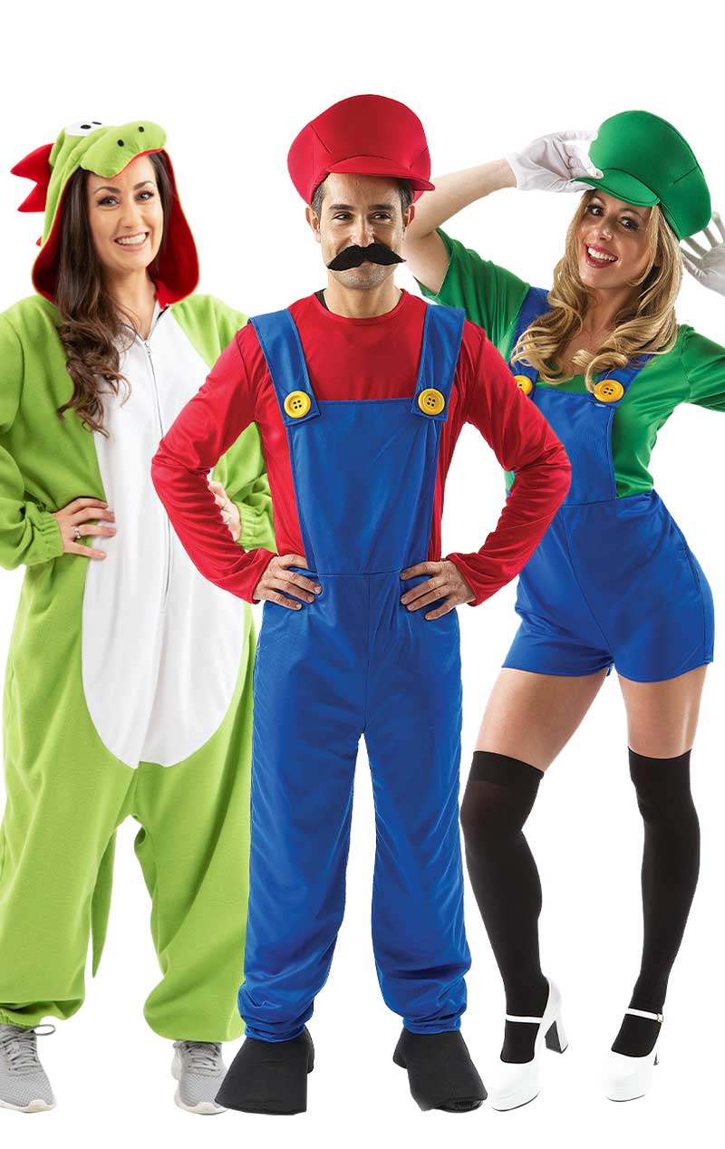 Video Game Family Group Costume - Simply Fancy Dress