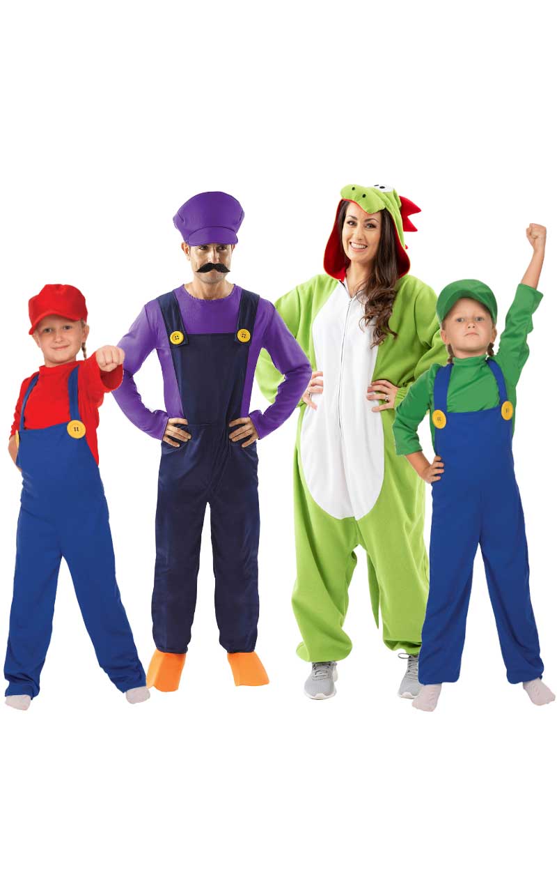 Video Game Heroes Group Costume - Simply Fancy Dress