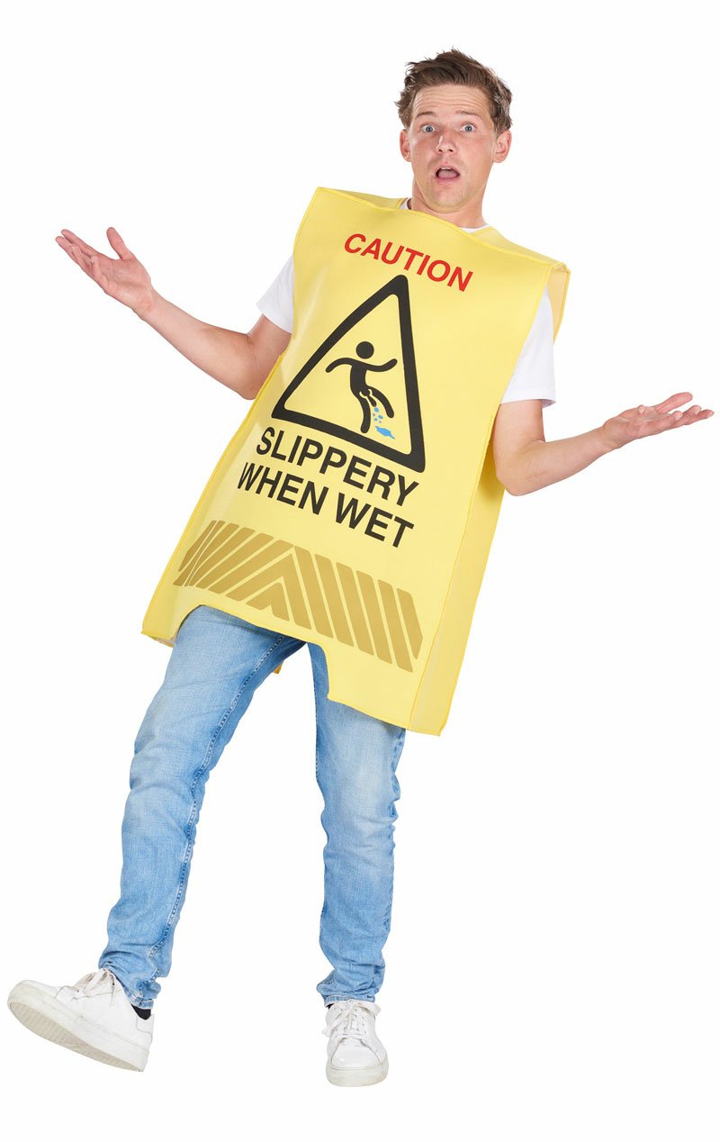 Wet Floor Sign Costume - Simply Fancy Dress