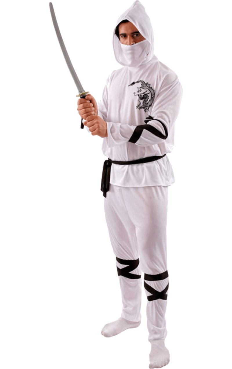 White Ninja Costume - Simply Fancy Dress