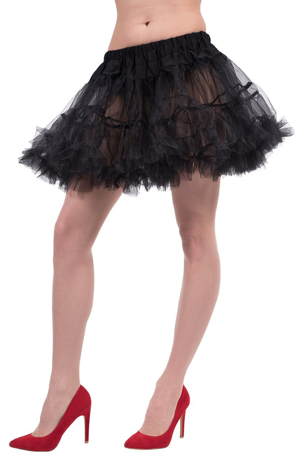 Womens Black Petticoat - Simply Fancy Dress