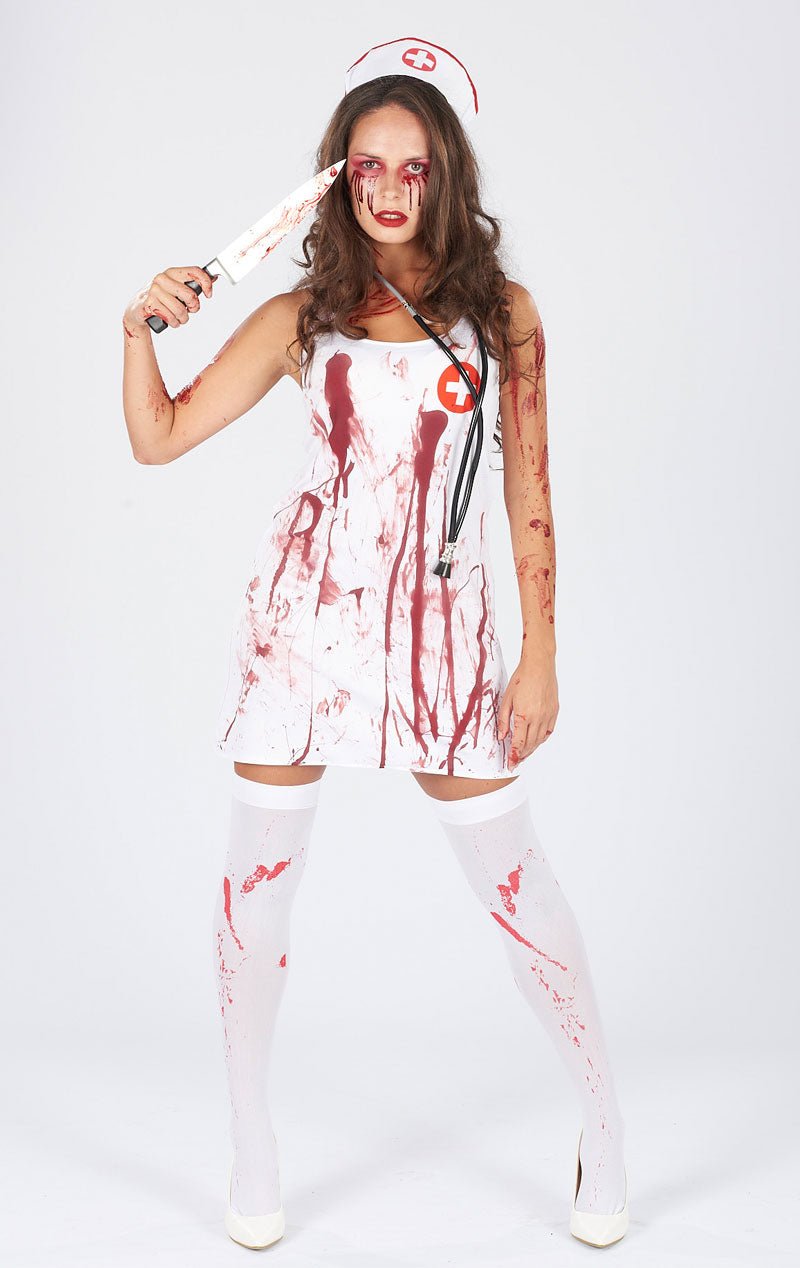 Womens Evil Nurse Costume - Simply Fancy Dress